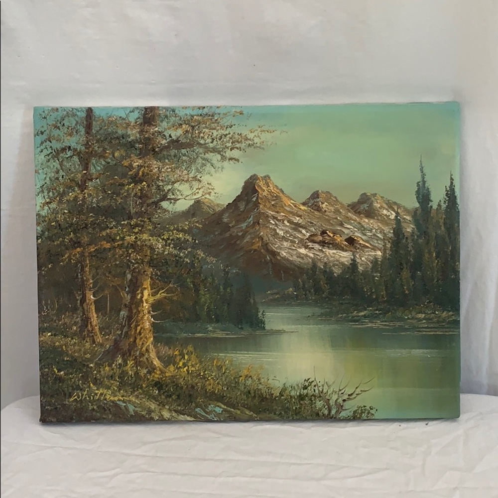 Original G. Whitman oil painting